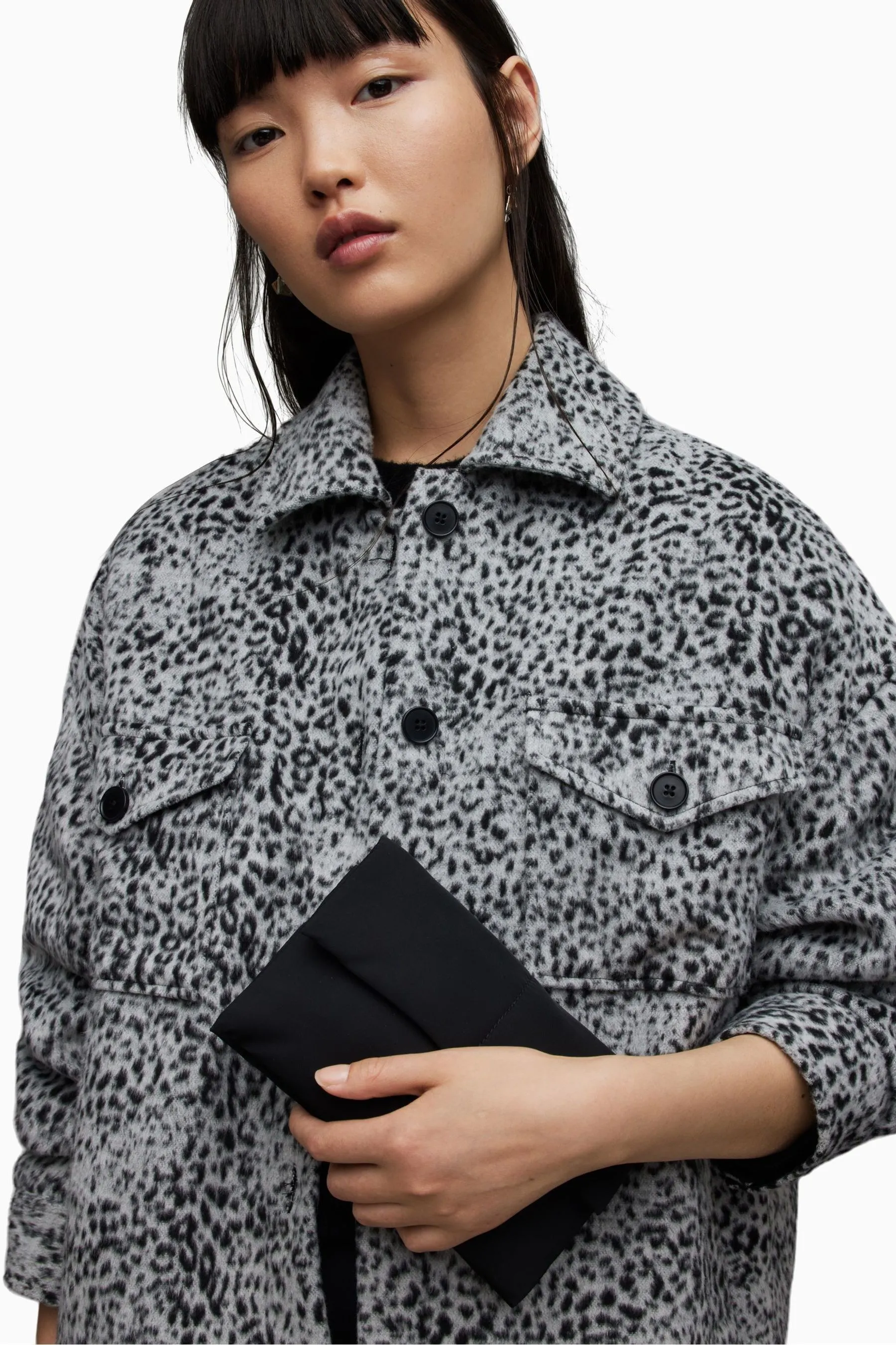 AllSaints - Ezra - Borsa in nylon