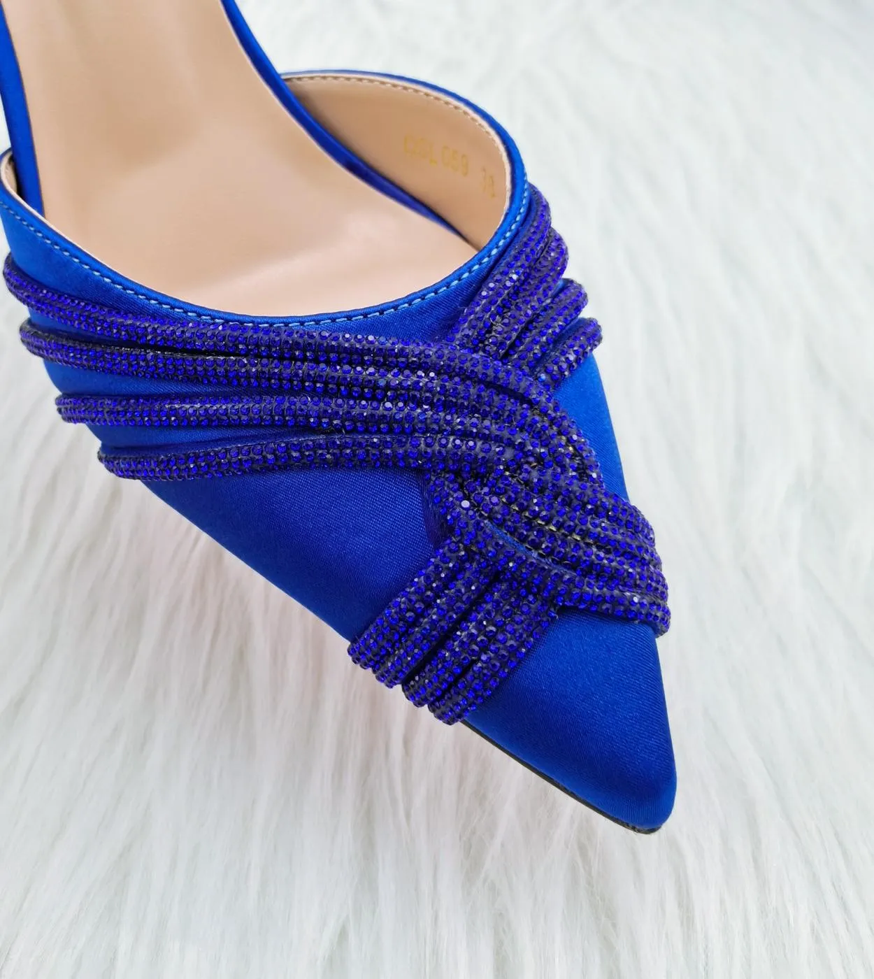 Borsa per scarpe blu cielo Abbina scarpe blu Borsa abbinata Borsa per scarpe maturate blu Party s
