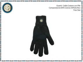 FC INTER GUANTI CALDO COTONE