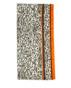 GUESS AW9119POL03 sciarpa pashmina foulard donna arancio