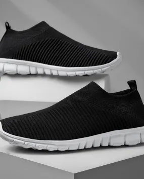 Scarpe da ginnastica da uomo in mesh traspirante Scarpe da calzino da donna Scarpe da coppia comode e leggere Vulcanize Mocassin