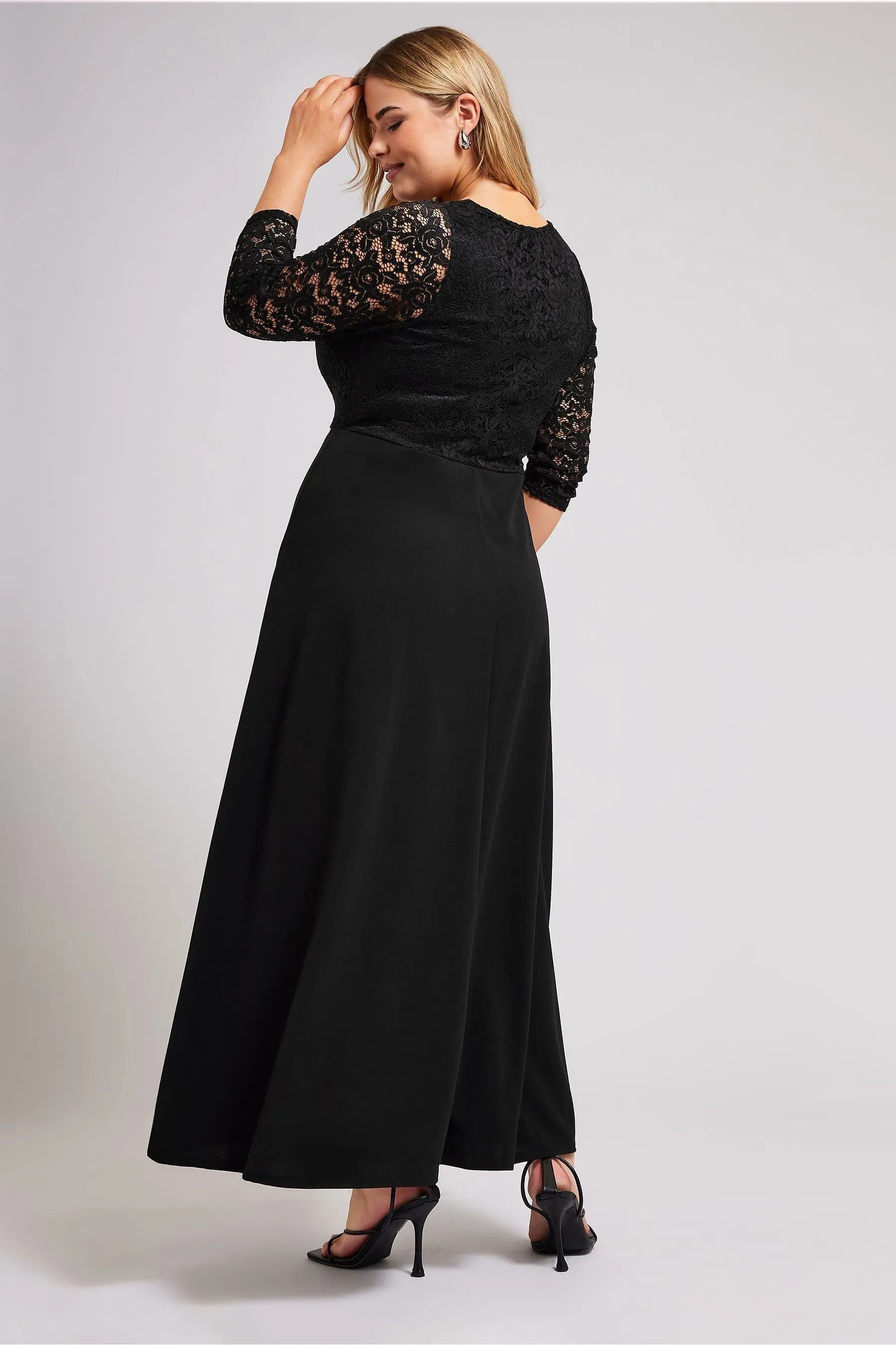 Yours Curve Pizzo - Abito maxi